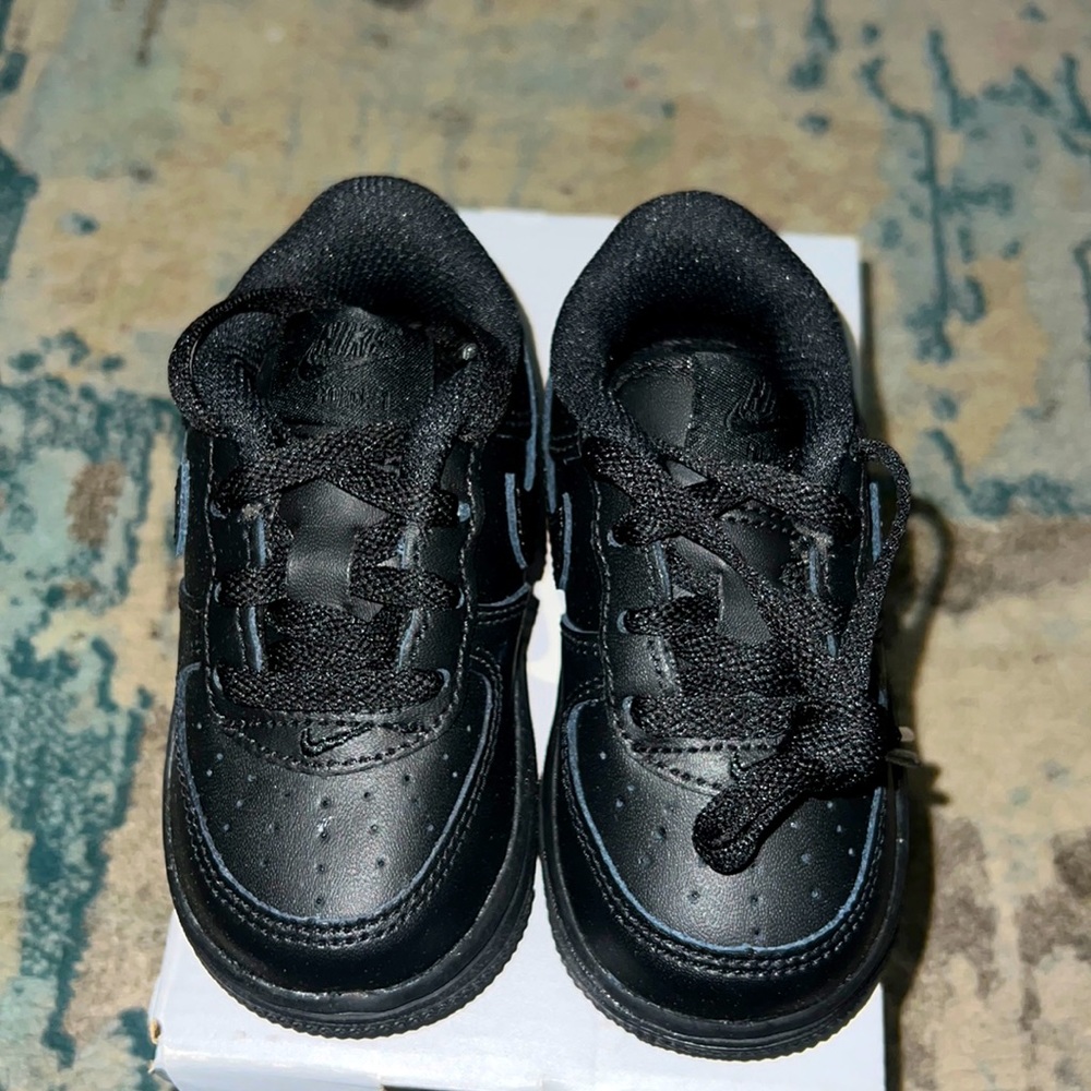 Toddler 5C Black Nike Air Force 1